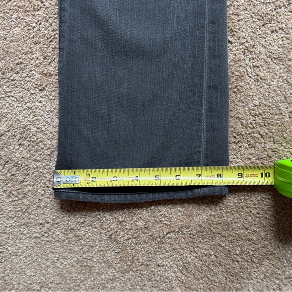 7 For All Mankind Rocker Bootcut Jeans | Charcoal Black 31 | USA Made - Picture 14 of 15